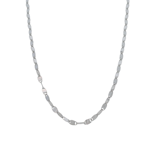 Sterling High PolisheTwist Link 20 Inch Chain with Lobster Claw Clasp West and Company Auburn, NY