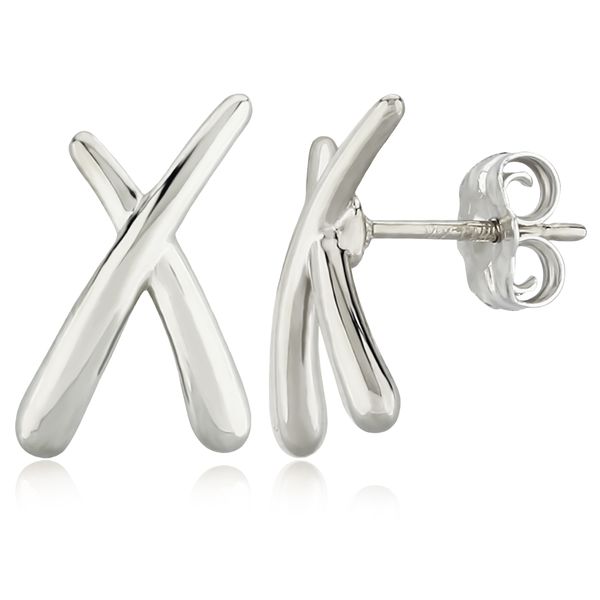 Sterling Silver Puffed 
