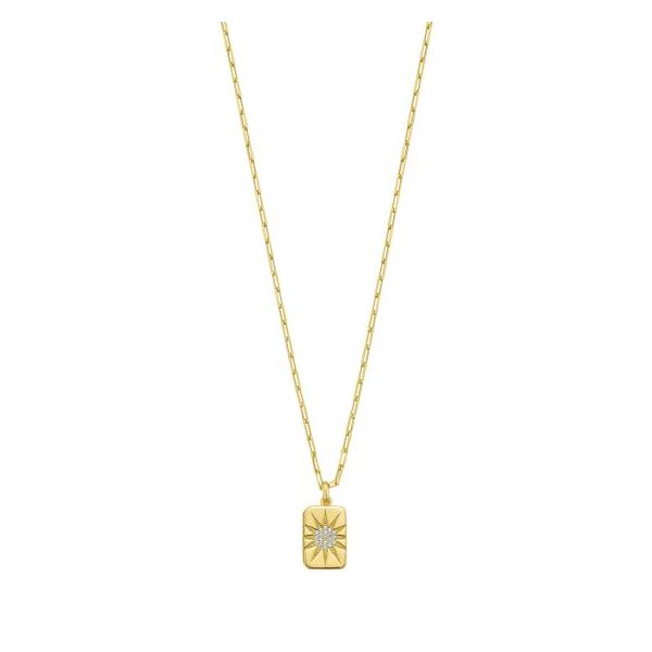 Sterling Silver (Gold Plated) 18