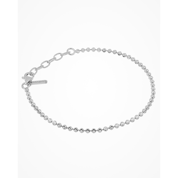 Sterling Silver Diamond Cut Beaded Bracelet - Adjustable to 7.25Inches West and Company Auburn, NY