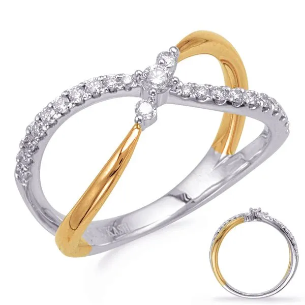 Two Tone 14Kt Fashion Ring Whidby Jewelers Madison, GA
