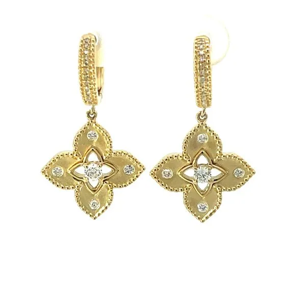 Yellow 14Kt Diamond Earrings Whidby Jewelers Madison, GA