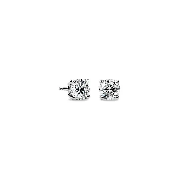 White 14Kt Martini Stud Earrings Whidby Jewelers Madison, GA