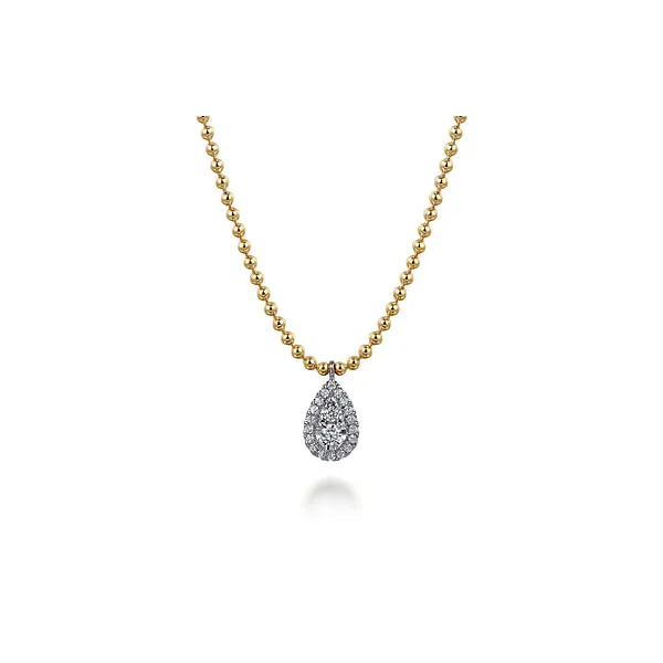 Yellow 14Kt Pendant