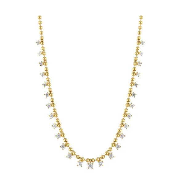 Yellow 14Kt Beads Pendant Whidby Jewelers Madison, GA