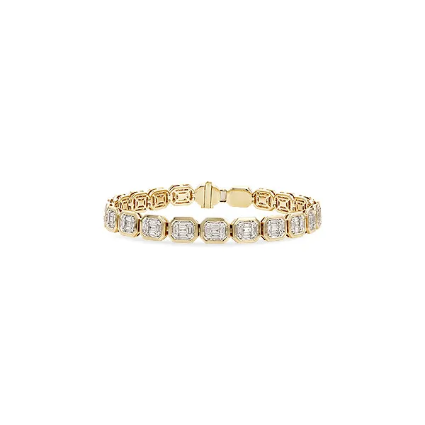 Yellow 14Kt Diamond Bracelet similar item image