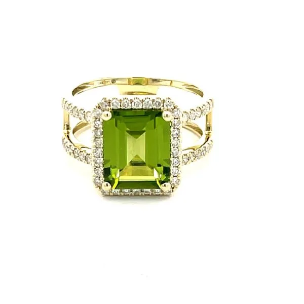 Yellow 14Kt Peridot Fashion Ring Whidby Jewelers Madison, GA