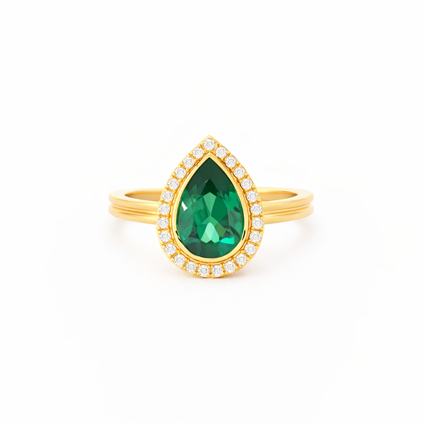 14 Karat Yellow Alexandrite and Diamond Fashion Ring Whidby Jewelers Madison, GA