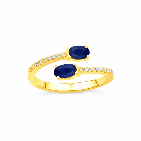Yellow 14 Karat Sapphire Fashion Ring Whidby Jewelers Madison, GA