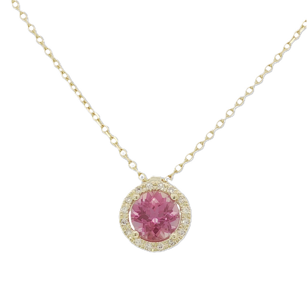 Yellow 14 Karat Created Alexandrite Pendant Whidby Jewelers Madison, GA