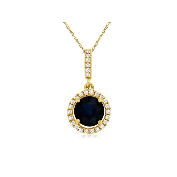 14Kt Yellow Sapphire Necklace Whidby Jewelers Madison, GA