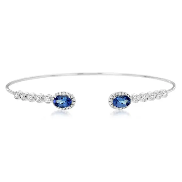 White 14Kt Tanzanite Bracelet Whidby Jewelers Madison, GA