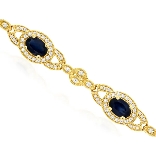Yellow 14Kt Sapphire Bracelet Whidby Jewelers Madison, GA