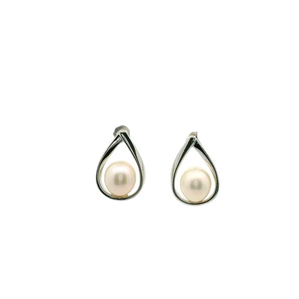 Sterling Silver Fresh Water Pearl Earrings Whidby Jewelers Madison, GA