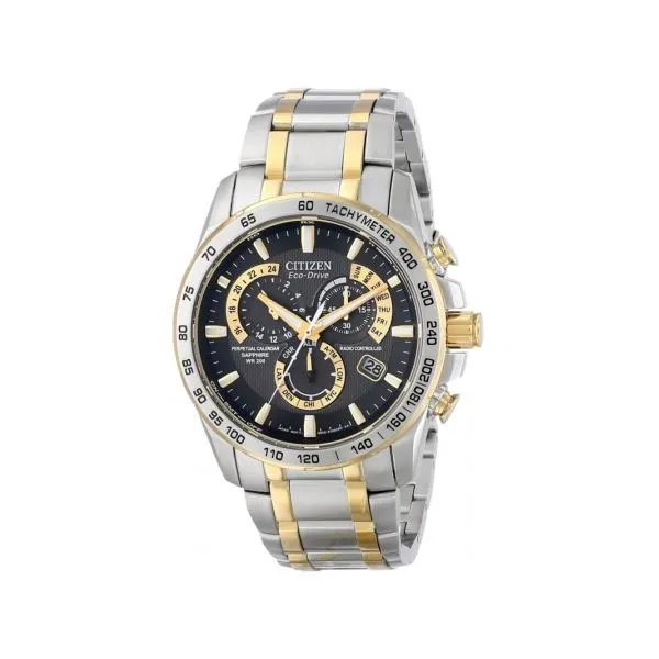 Citizen eco drive watch gold and silver hot sale