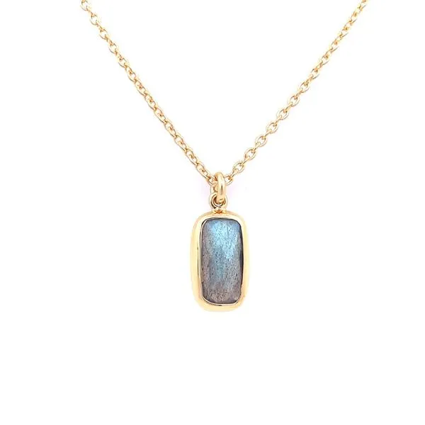 Yellow Vermeil Labradorite Necklace Whidby Jewelers Madison, GA
