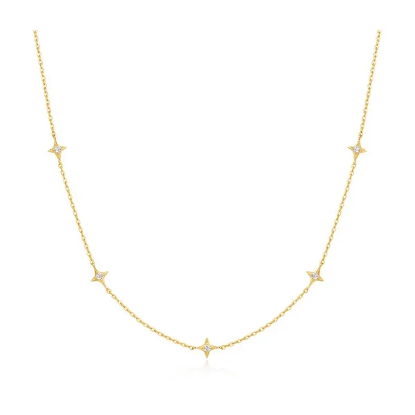 Yellow Gold Over Sterling Necklace