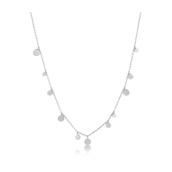 Sterling Silver Disk Station Necklace Whidby Jewelers Madison, GA