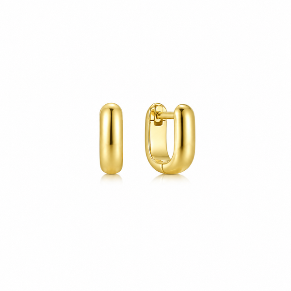Lady's 14 Kt Gold Over Sterling Hoop Earrings Whidby Jewelers Madison, GA
