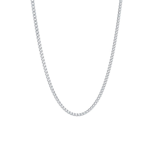 Men’s 3.3mm Stainless Steel Curb Chain 20 Inch Whidby Jewelers Madison, GA