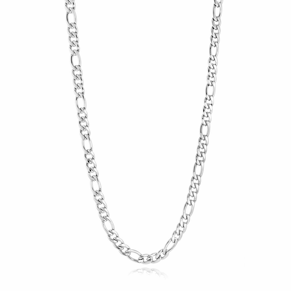 Men’s 4.5mm Stainless Steel Figaro Chain 22