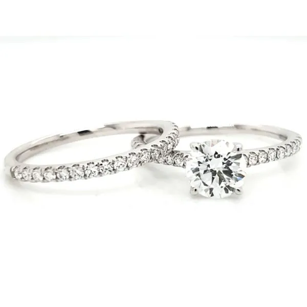 Wedding Set with Center Stone Wiley's Diamonds & Fine Jewelry Waxahachie, TX