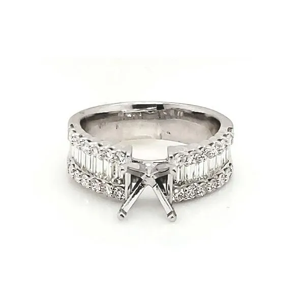 Engagement Ring without Center Stone Wiley's Diamonds & Fine Jewelry Waxahachie, TX
