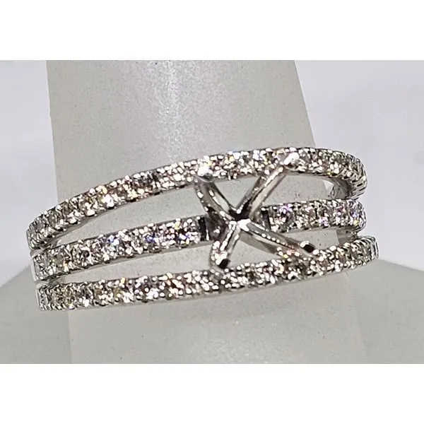 Engagement Ring without Center Stone Image 2 Wiley's Diamonds & Fine Jewelry Waxahachie, TX