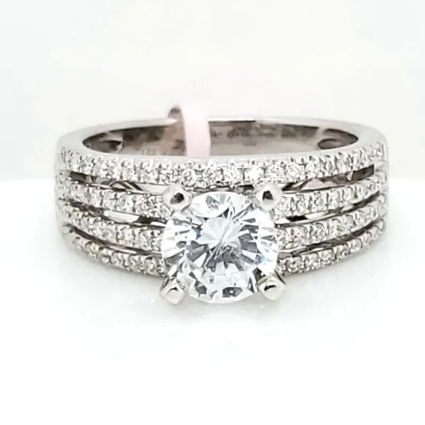 Engagement Ring without Center Stone Wiley's Diamonds & Fine Jewelry Waxahachie, TX
