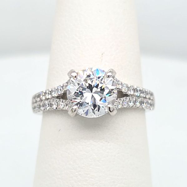 Engagement Ring without Center Stone Wiley's Diamonds & Fine Jewelry Waxahachie, TX