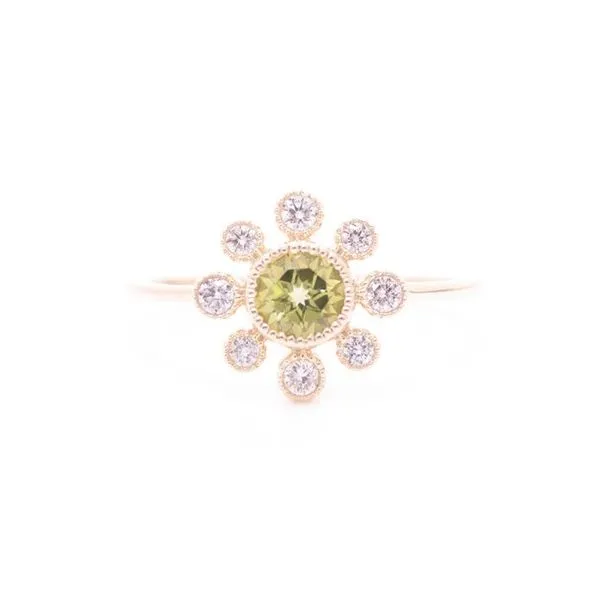 14K yellow gold peridot and diamond ring William Jeffrey's, Ltd. Mechanicsville, VA