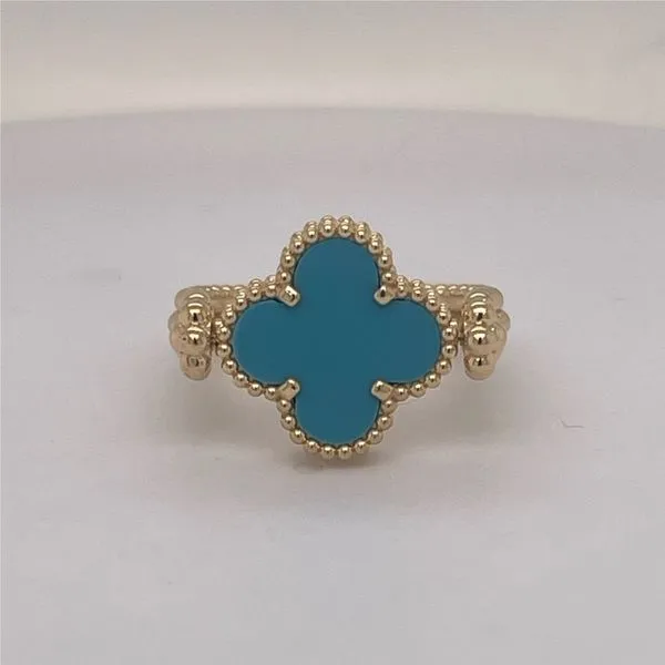 Clover Reversible Ring Image 2 William Jeffrey's, Ltd. Mechanicsville, VA