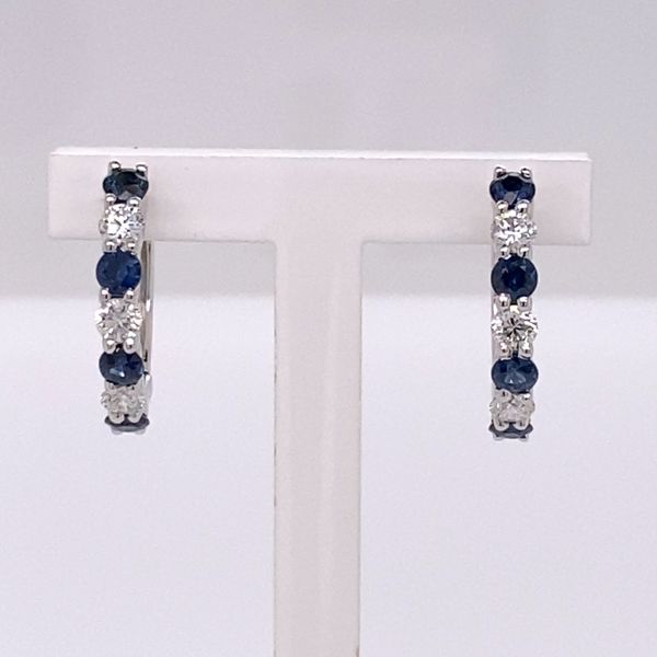 Diamond and Color Earrings William Jeffrey's, Ltd. Mechanicsville, VA