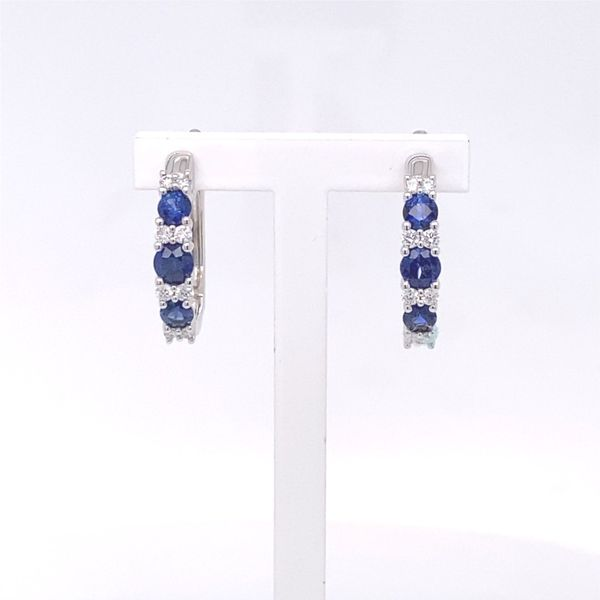 Diamond and Color Earrings William Jeffrey's, Ltd. Mechanicsville, VA
