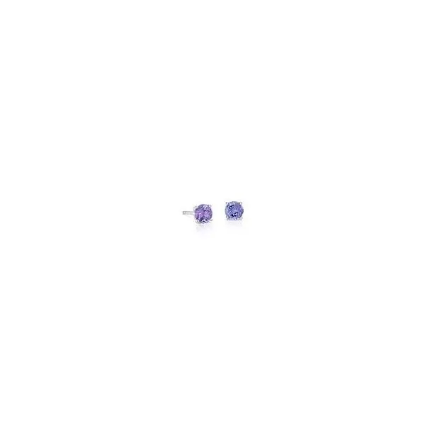 14K white gold tanzanite stud earrings William Jeffrey's, Ltd. Mechanicsville, VA