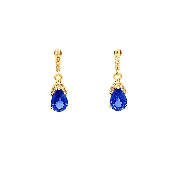 Diamond and Color Earrings William Jeffrey's, Ltd. Mechanicsville, VA