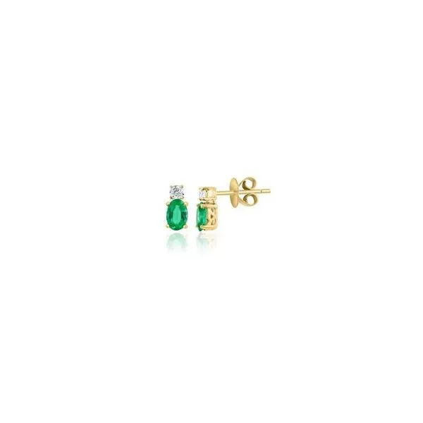 Diamond and Color Earrings William Jeffrey's, Ltd. Mechanicsville, VA