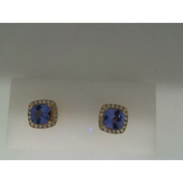 Diamond and Color Earrings William Jeffrey's, Ltd. Mechanicsville, VA
