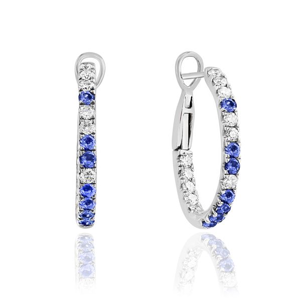 Diamond and Color Earrings William Jeffrey's, Ltd. Mechanicsville, VA