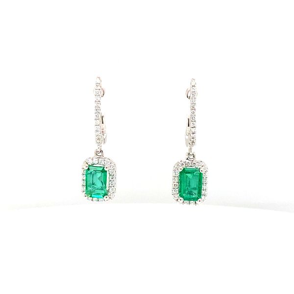 Diamond and Color Earrings William Jeffrey's, Ltd. Mechanicsville, VA
