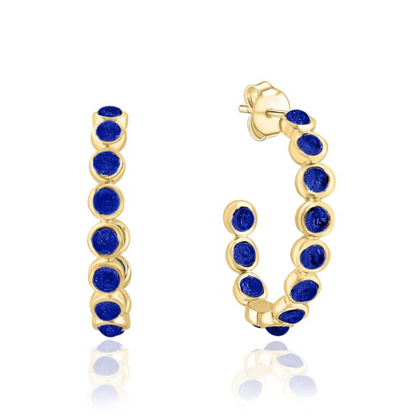 Diamond and Color Earrings William Jeffrey's, Ltd. Mechanicsville, VA