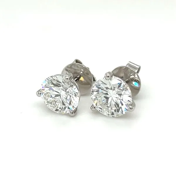 4ctw labgrown diamond stud earrings William Jeffrey's, Ltd. Mechanicsville, VA