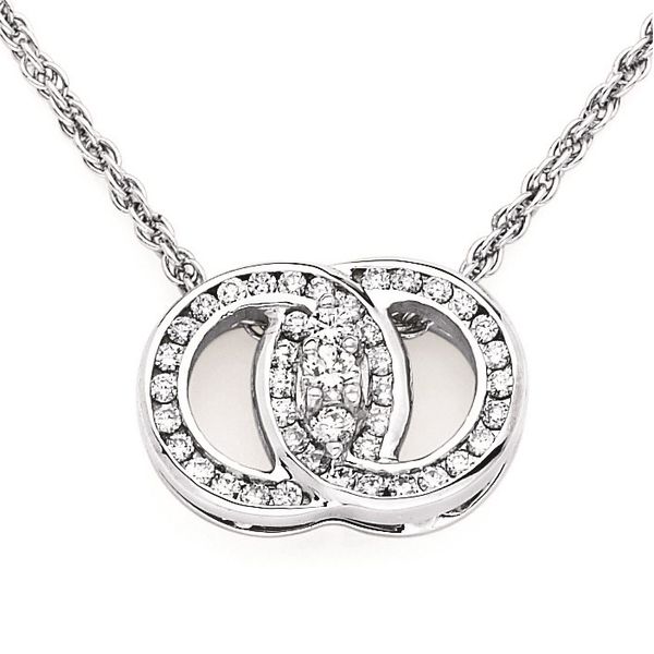 Diamond Marriage Symbol 1/4ct William Jeffrey's, Ltd. Mechanicsville, VA