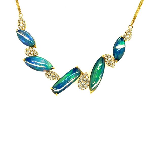 Opal and diamond necklace William Jeffrey's, Ltd. Mechanicsville, VA