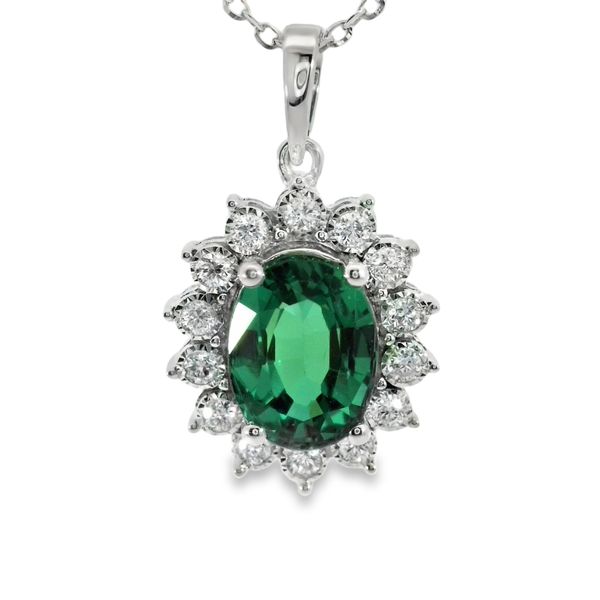 Diamond and Color Pendants William Jeffrey's, Ltd. Mechanicsville, VA