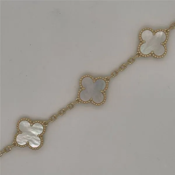 Mother of Pearl Clover Bracelet William Jeffrey's, Ltd. Mechanicsville, VA