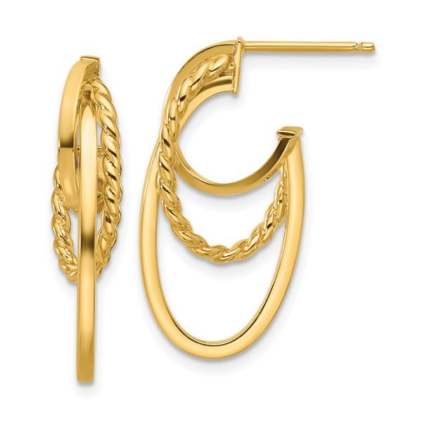 Gold Earrings William Jeffrey's, Ltd. Mechanicsville, VA