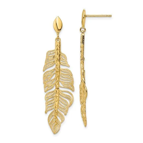 Gold Earrings William Jeffrey's, Ltd. Mechanicsville, VA
