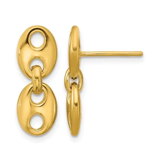 Gold Earrings William Jeffrey's, Ltd. Mechanicsville, VA