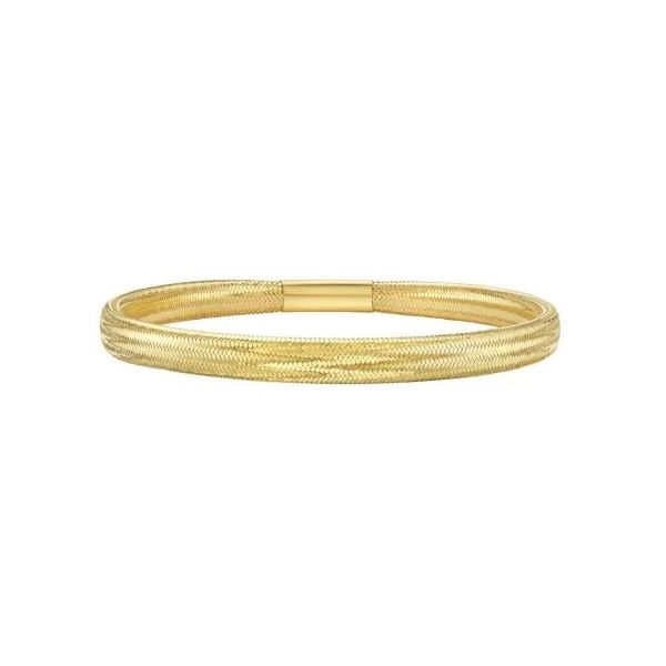 14K Medium Stretch Mesh Bracelet William Jeffrey's, Ltd. Mechanicsville, VA